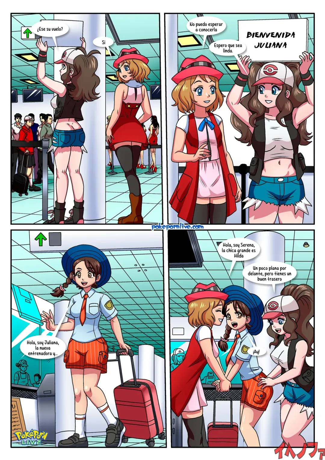 Comic Porno [PalComix] Initiation Course (Pokemon) (#2)