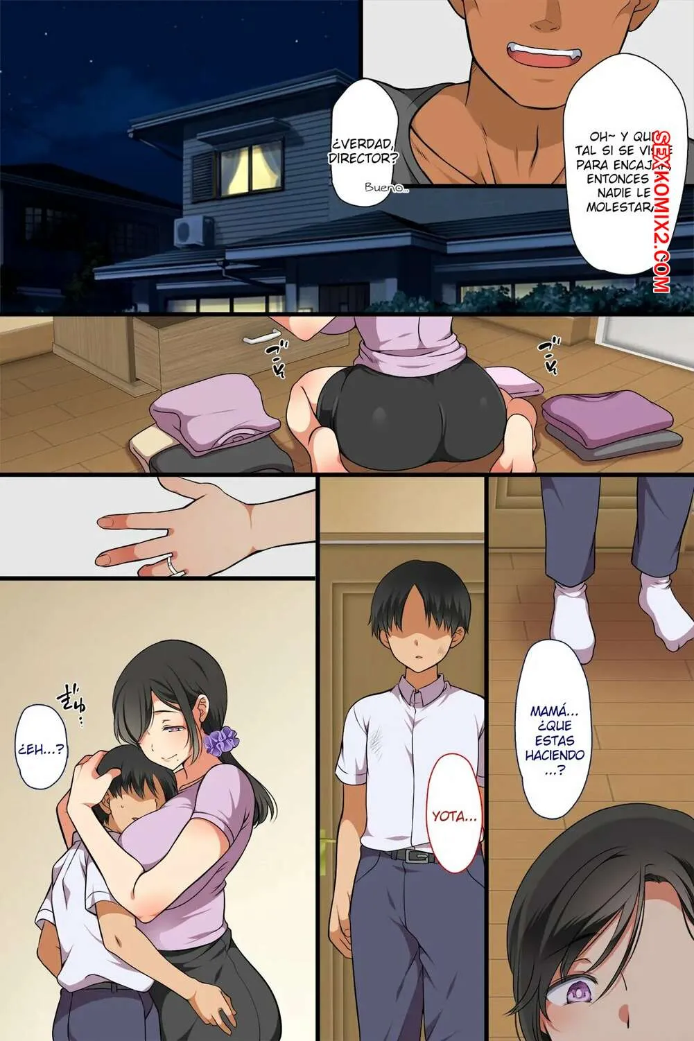 Comic Porno Una MILF Que Se Convirtio En Una COMPANERA De Clase. Koto. (#4)