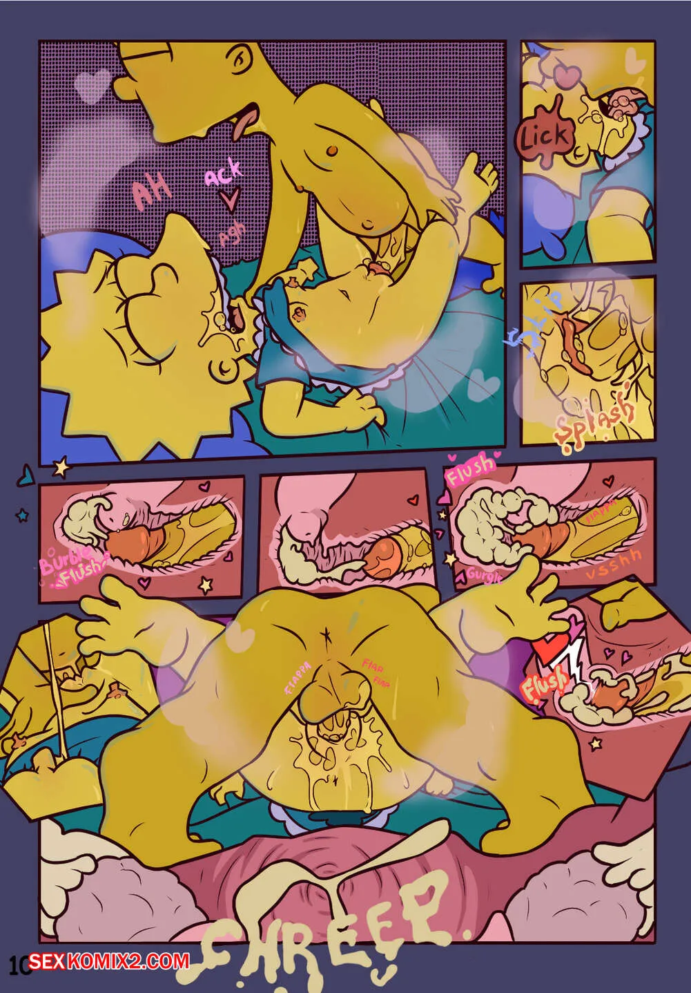 Comic Porno de The SWINSONS Remaster. Lustart21. (#11)