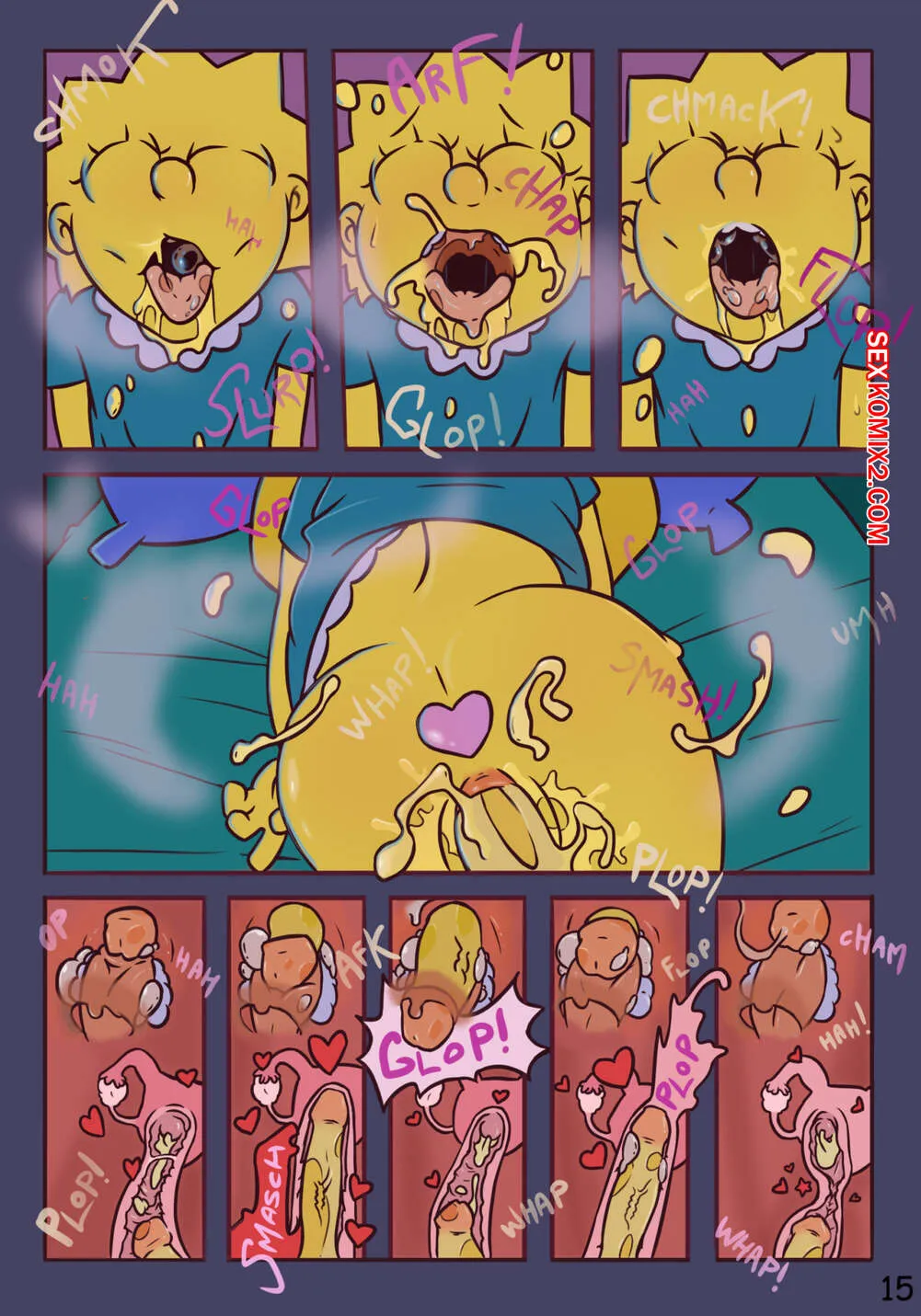 Comic Porno de The SWINSONS Remaster. Lustart21. (#16)