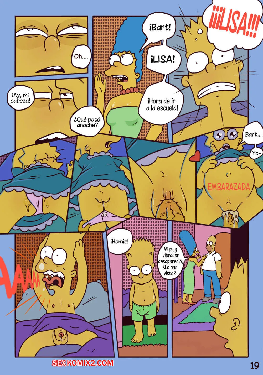 Comic Porno de The SWINSONS Remaster. Lustart21. (#20)