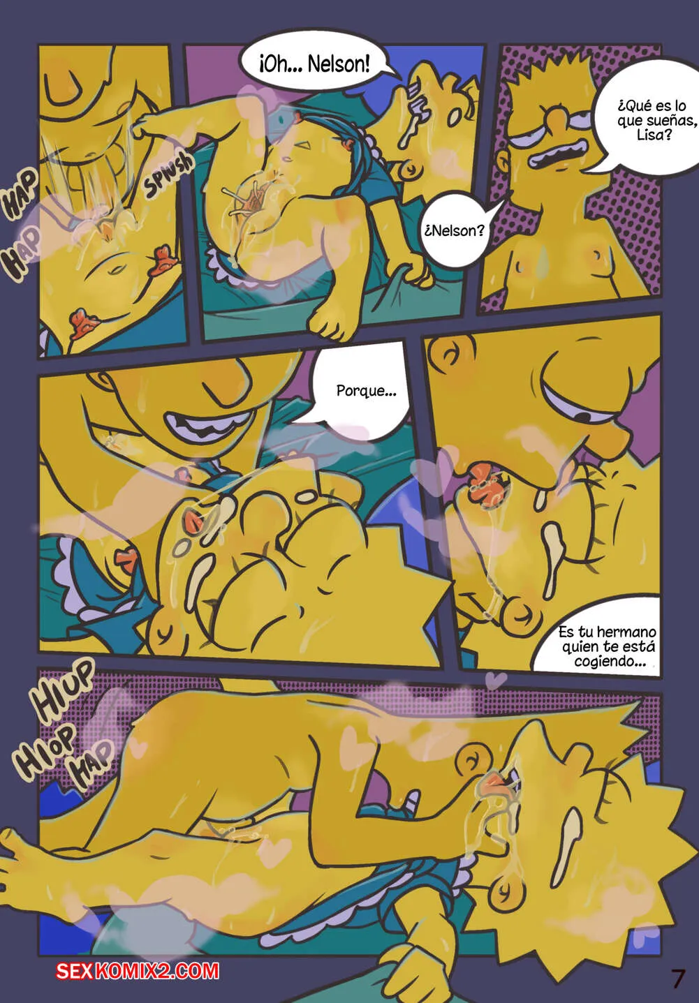 Comic Porno de The SWINSONS Remaster. Lustart21. (#8)