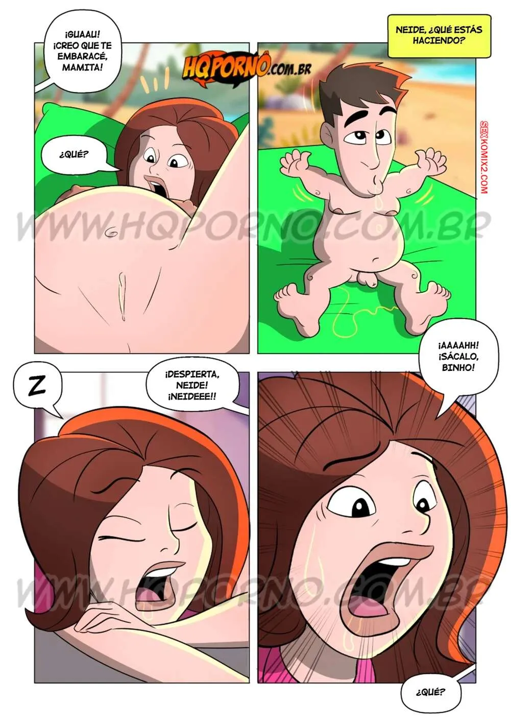 Comic Porno Ay, Mami. Parte 2. HQPorno (#3)
