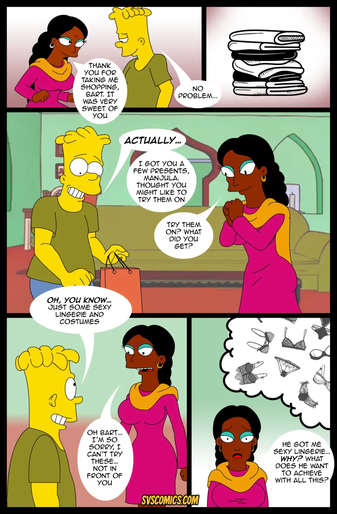 Comic Porno Manjula’s Little Secret - SVSComics (#5)