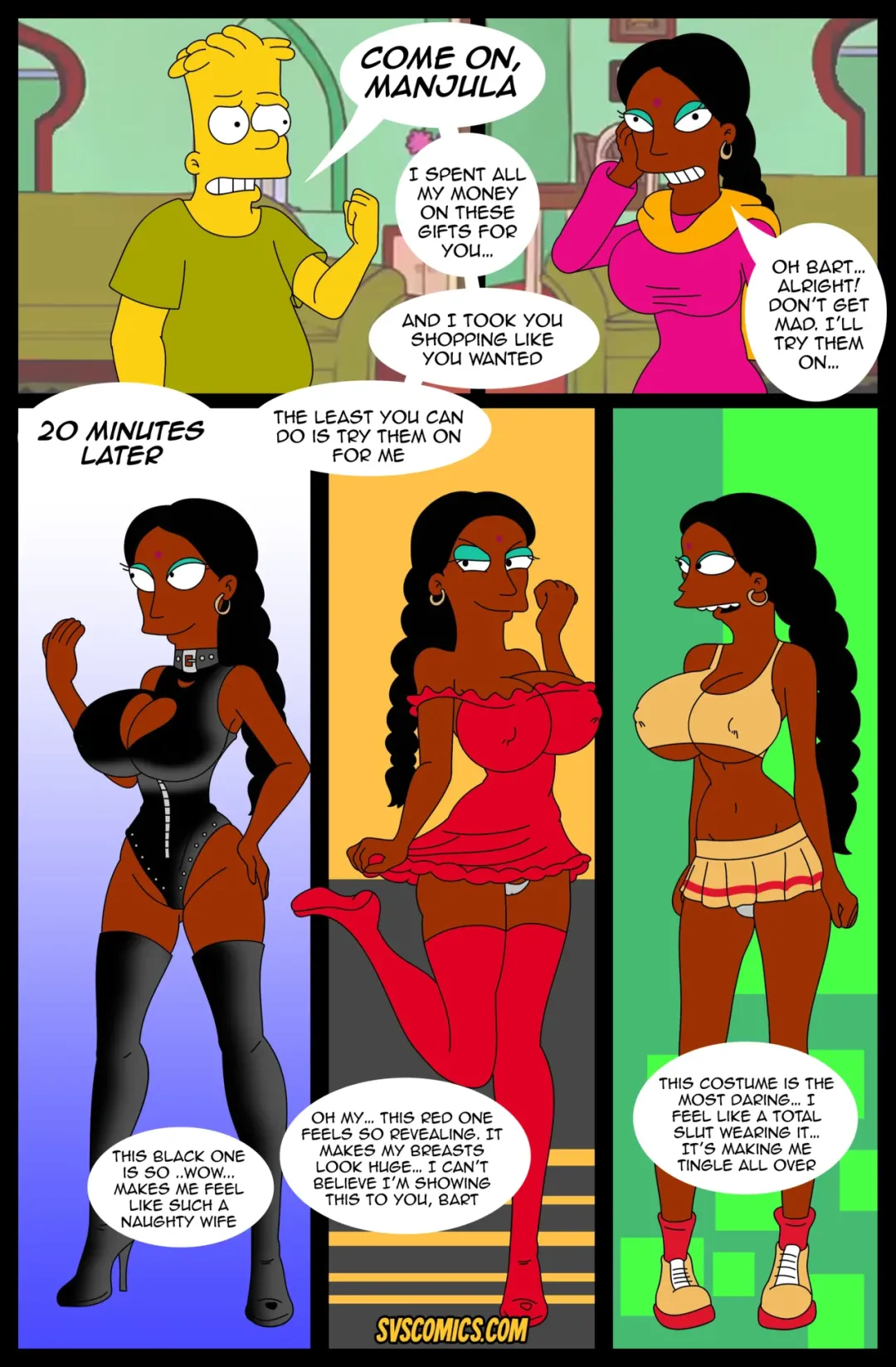 Comic Porno Manjula’s Little Secret - SVSComics (#6)