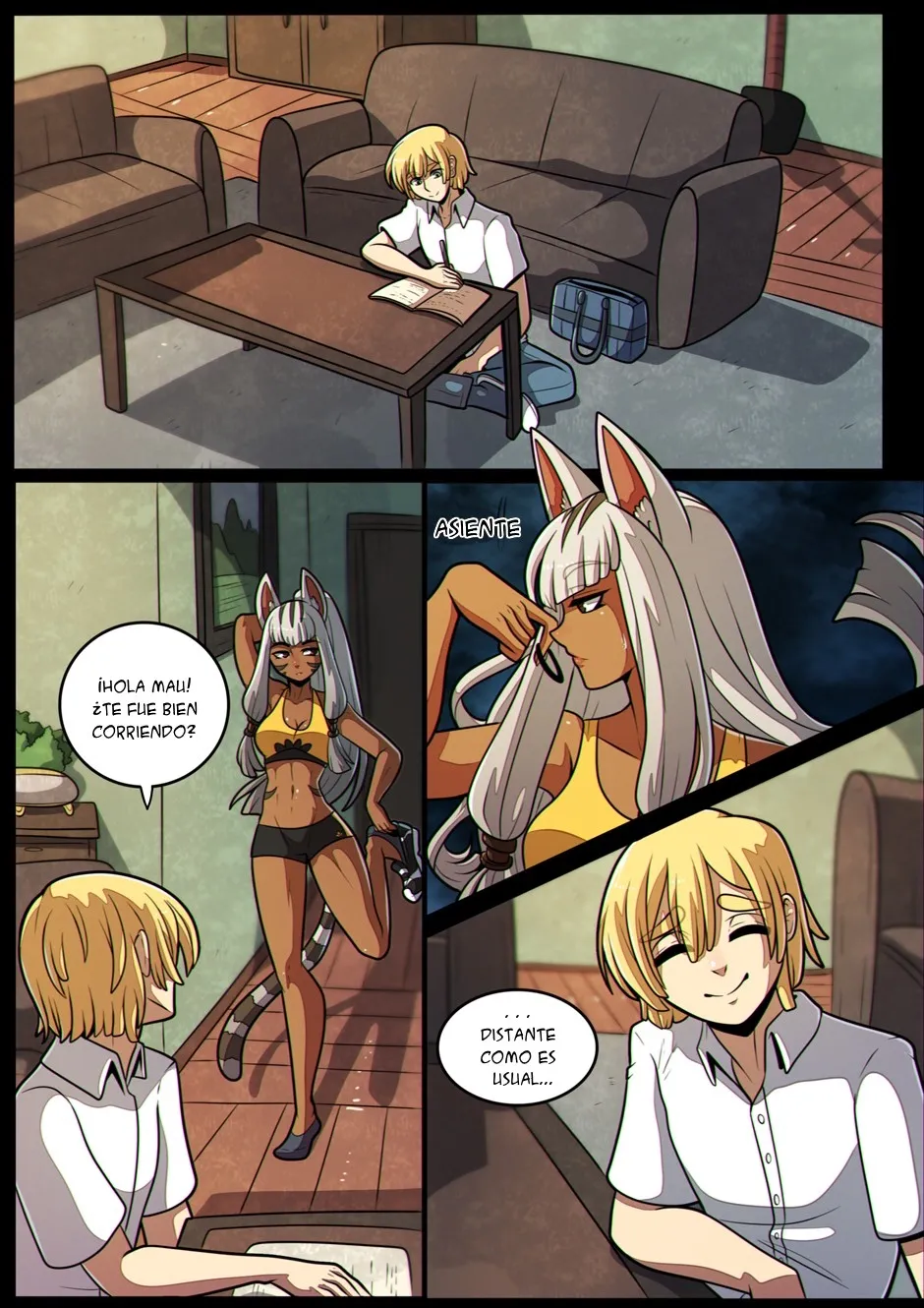Comic Porno Mau Is Restless - Kinkymation (#3)