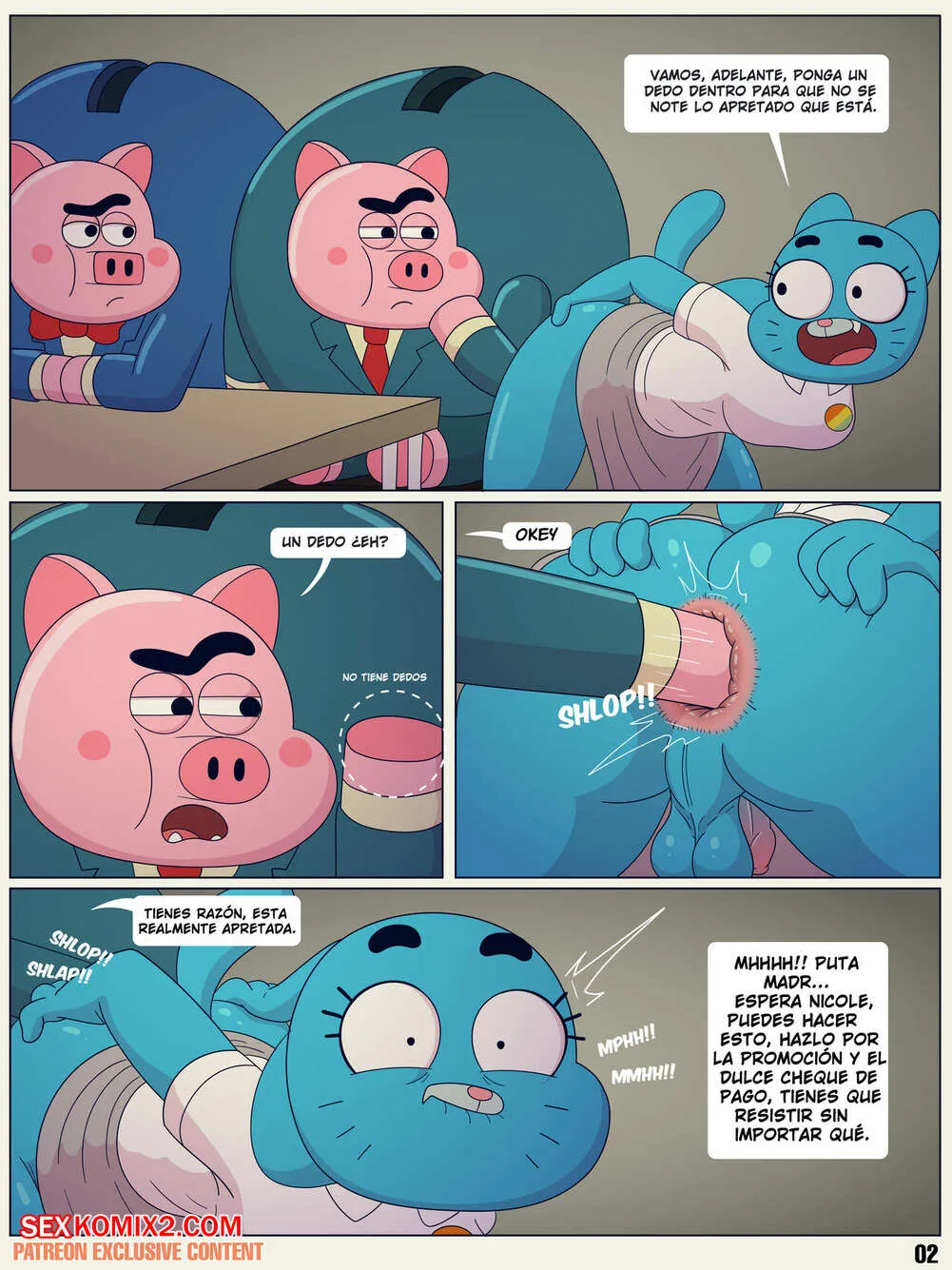 Comic Porno The IDEA. Ike Marshall. (#2)