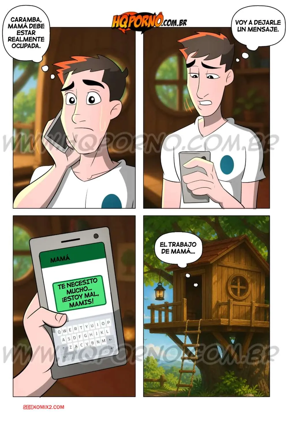 Comic Porno Ay, Mami. Parte 3. HQPorno (#2)