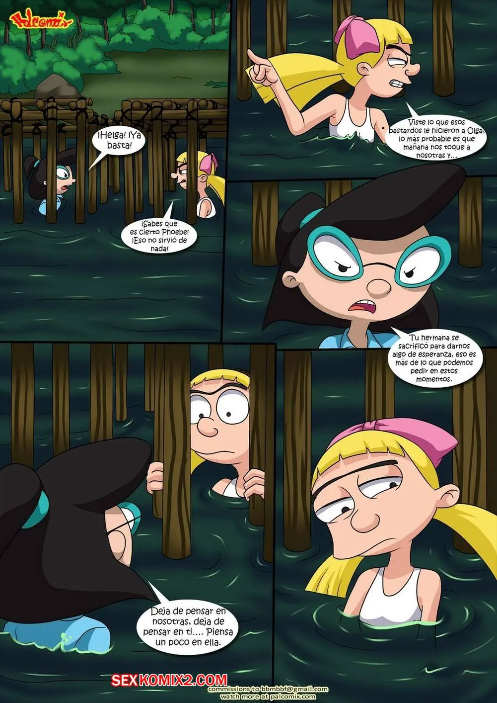 Comic Porno de Infierno En La JUNGLA. Parte 1. Palcomix. (#19)