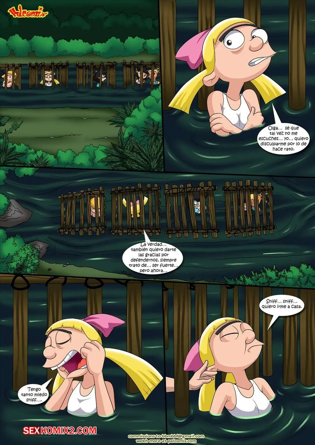 Comic Porno de Infierno En La JUNGLA. Parte 1. Palcomix. (#20)