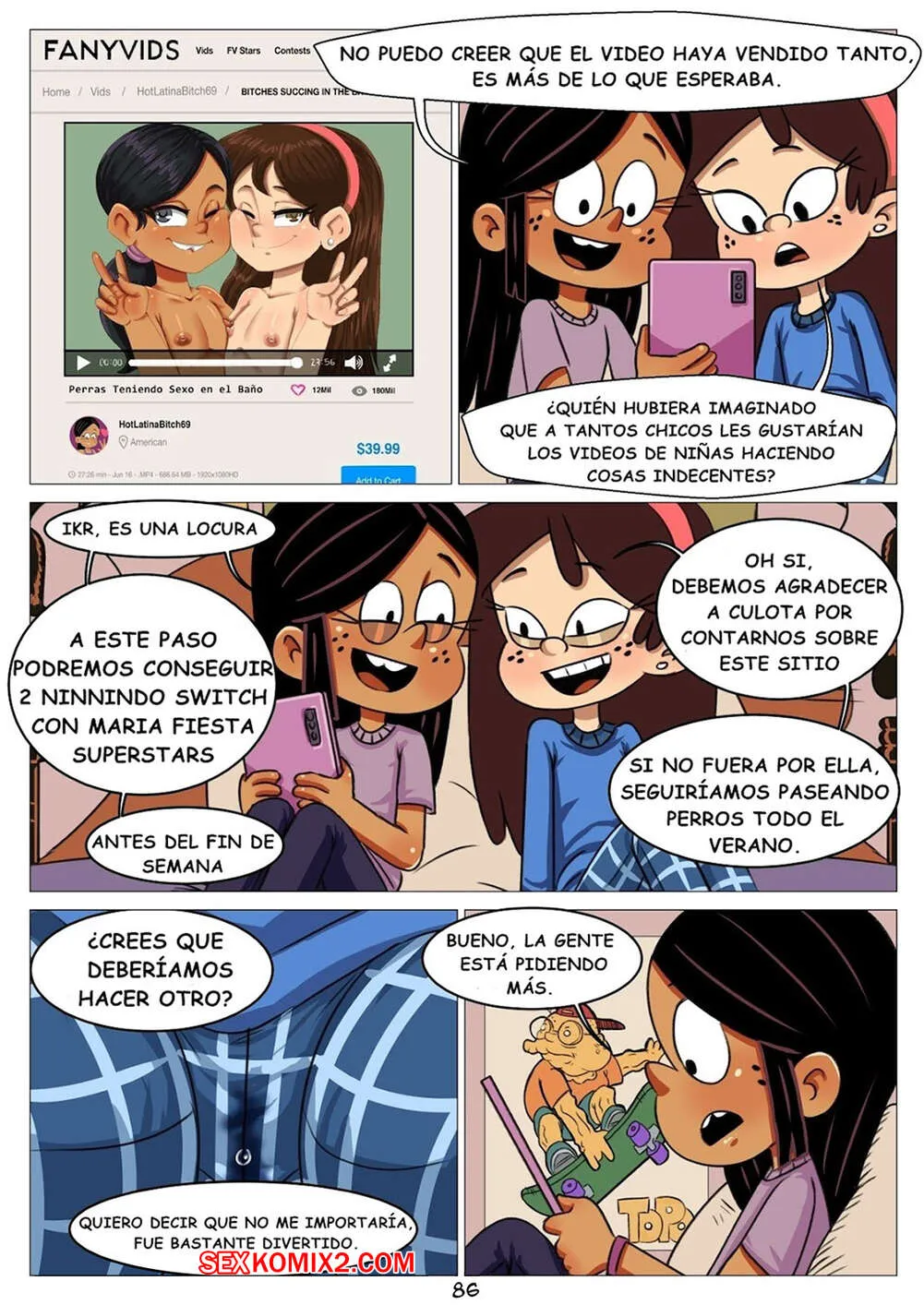 Comic Porno HOT Sweaty BITCHES (#4)