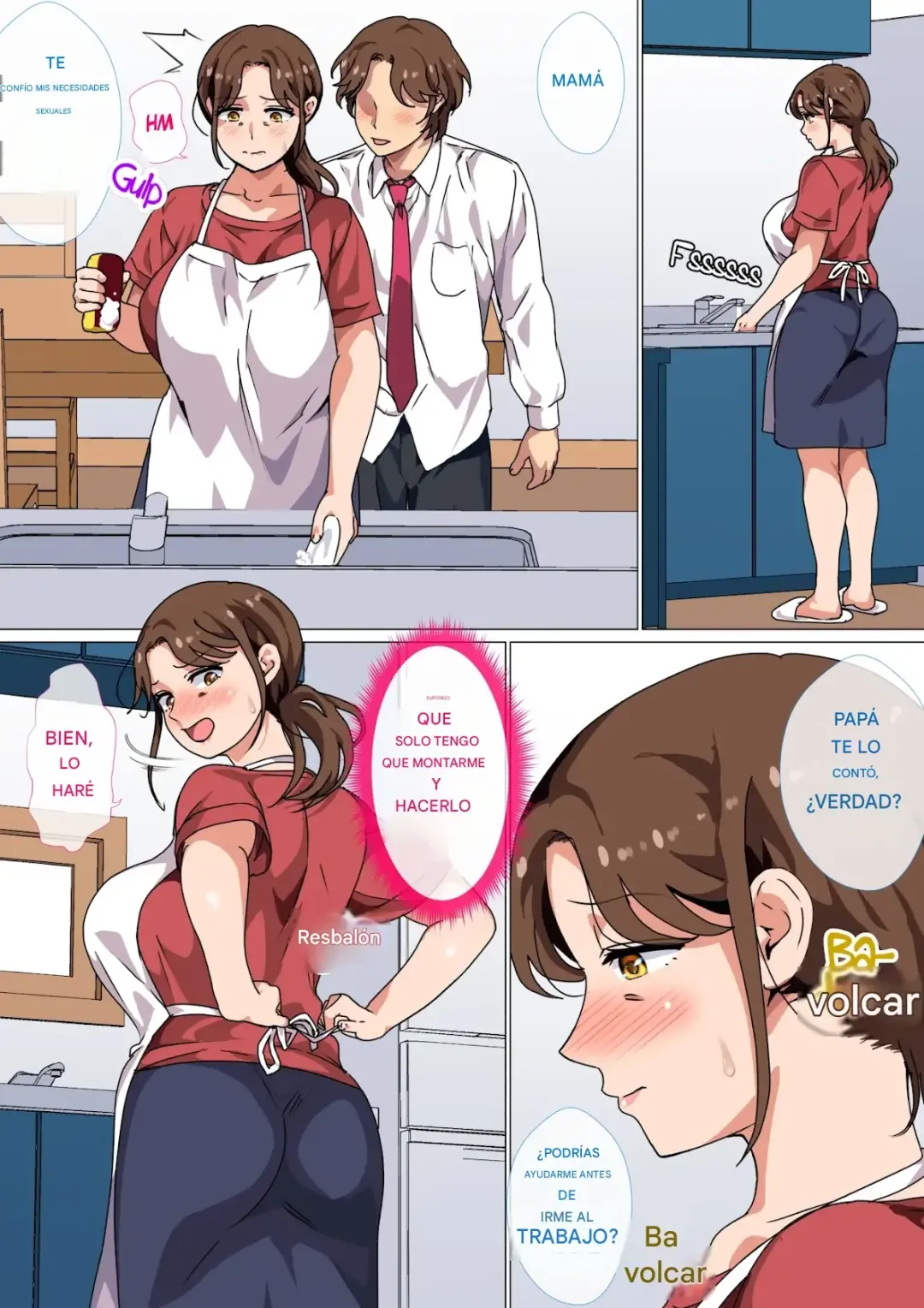 Comic Porno [Spices] Musuko No Tsuyosugiru Seiyoku O Kaishou Suru No Wa Haha No Tsutome Desu! (Doujinshin) (#4)