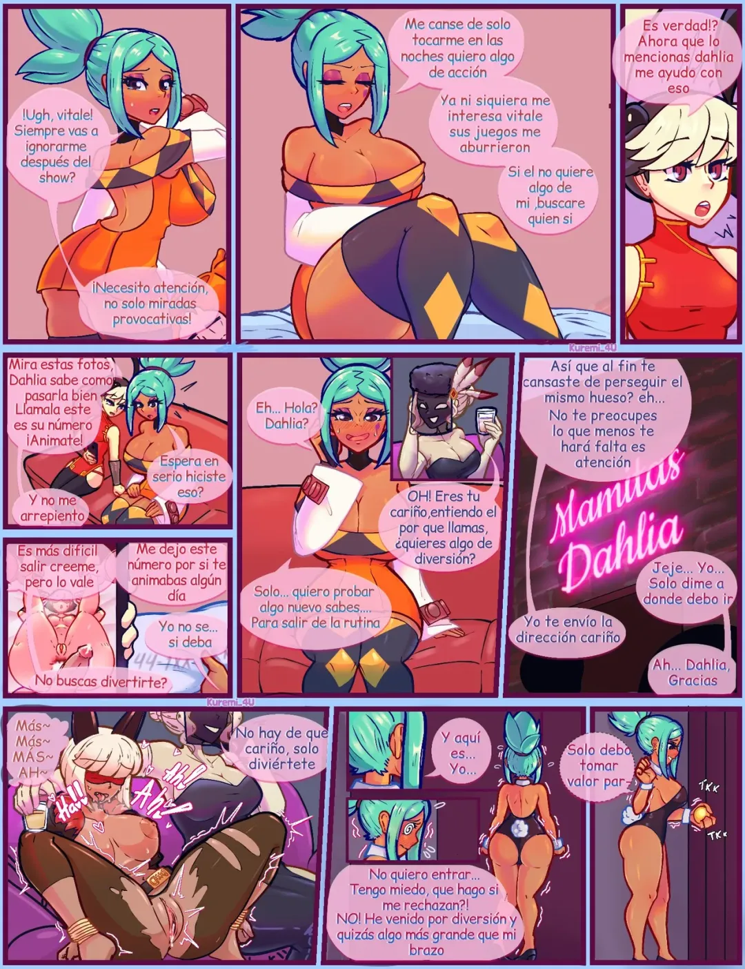 Comic Porno [Kuremi_4U] Diamond Of Spades (Skullgirls) (#2)
