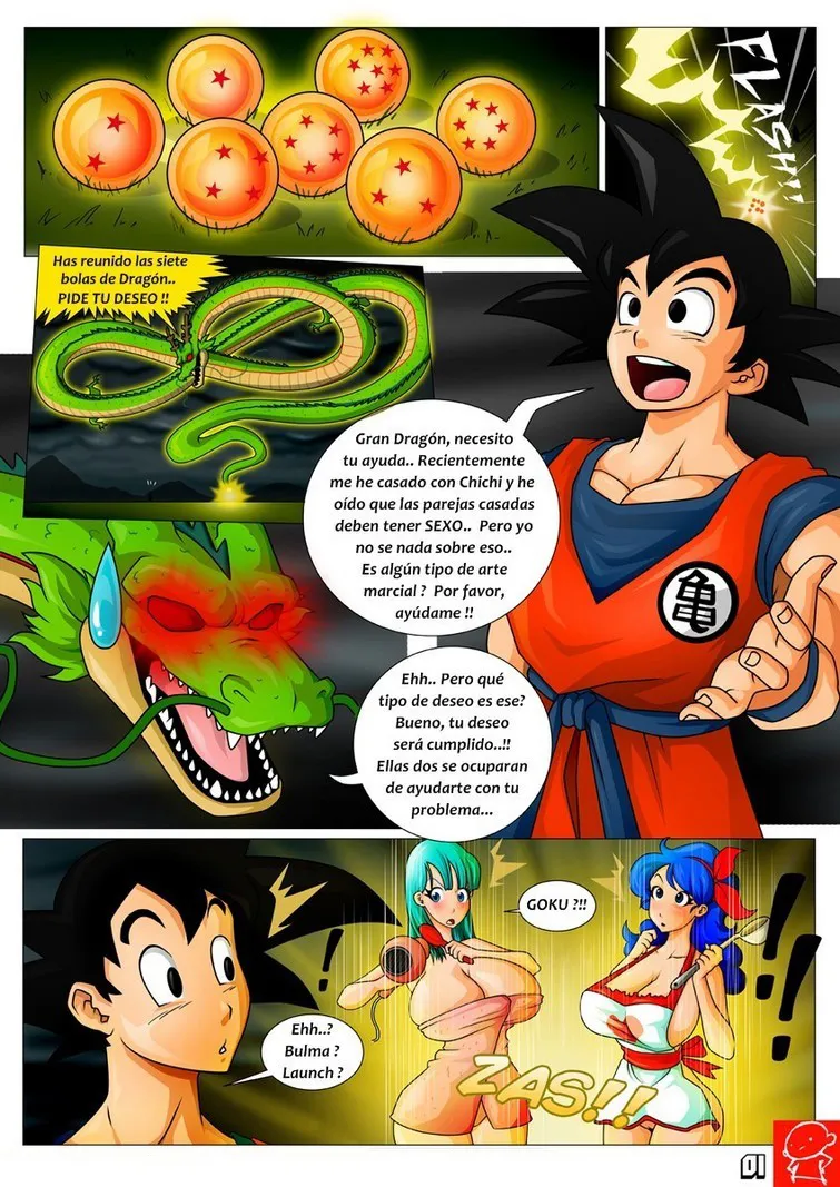 Comic Porno [Witchking00] DRAGON BALL X (Dragon Ball) (#2)