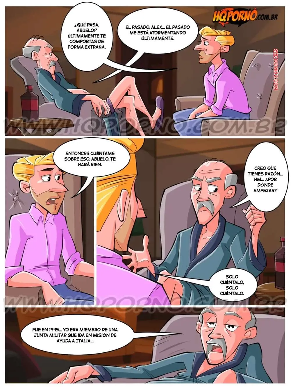 Comic Porno As Priminhas Sacanas. Parte 12. HQPorno (#2)