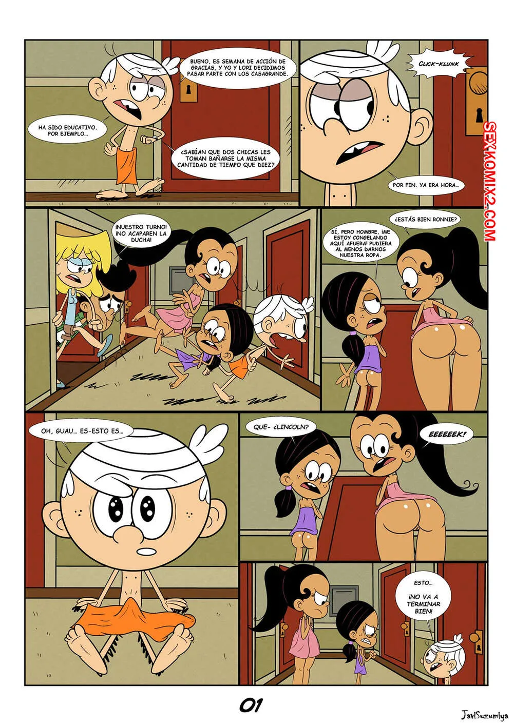 Comic Porno Los CULOS De Los Casagrande. JaviSuzumiya. (#2)
