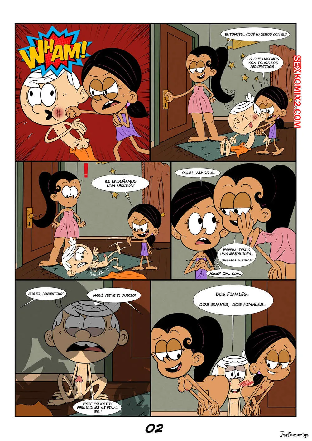 Comic Porno Los CULOS De Los Casagrande. JaviSuzumiya. (#3)
