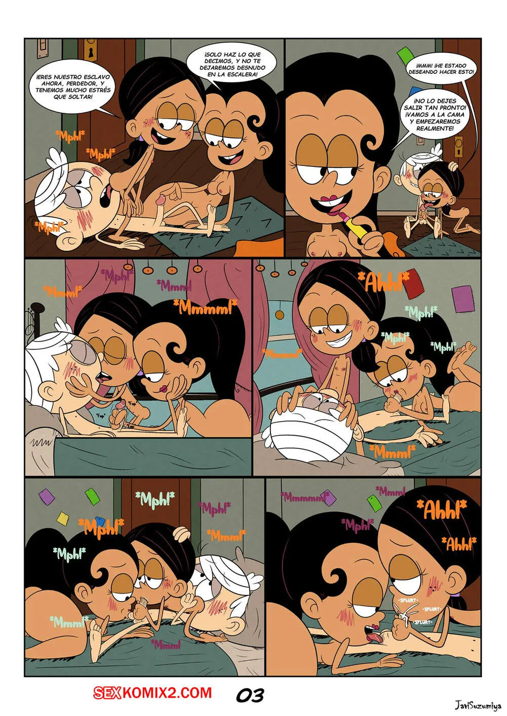 Comic Porno Los CULOS De Los Casagrande. JaviSuzumiya. (#4)