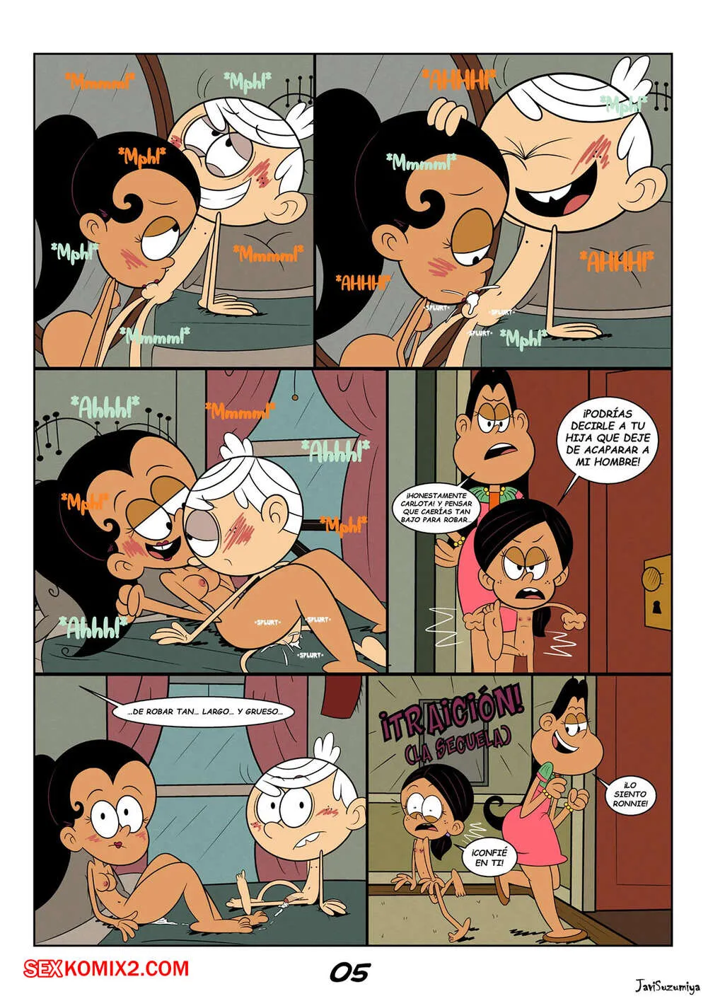 Comic Porno Los CULOS De Los Casagrande. JaviSuzumiya. (#6)