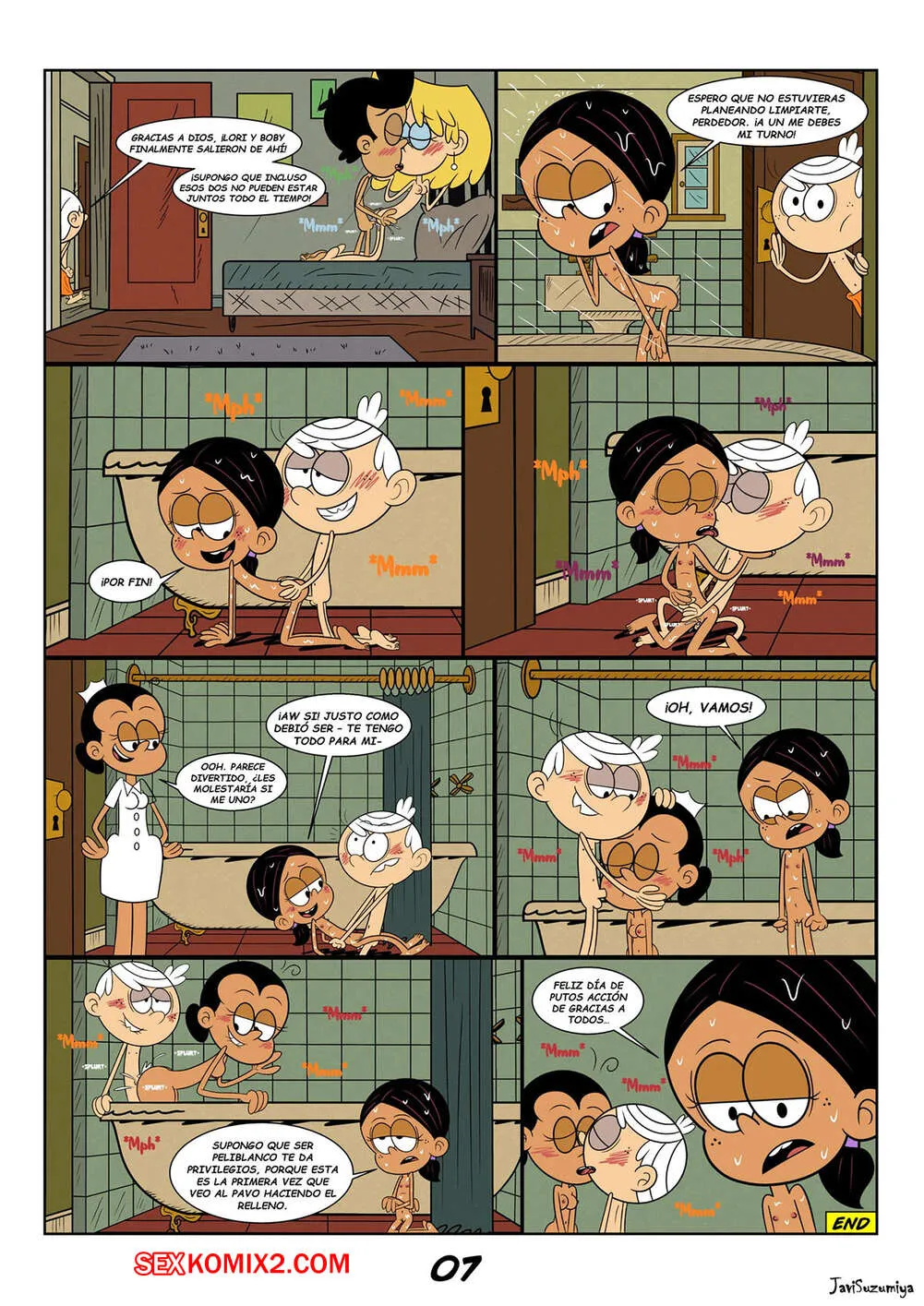 Comic Porno de Los CULOS De Los Casagrande. JaviSuzumiya. (#8)