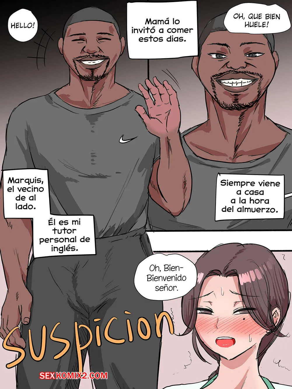Comic Porno SUSPICION.Laliberte. (#2)