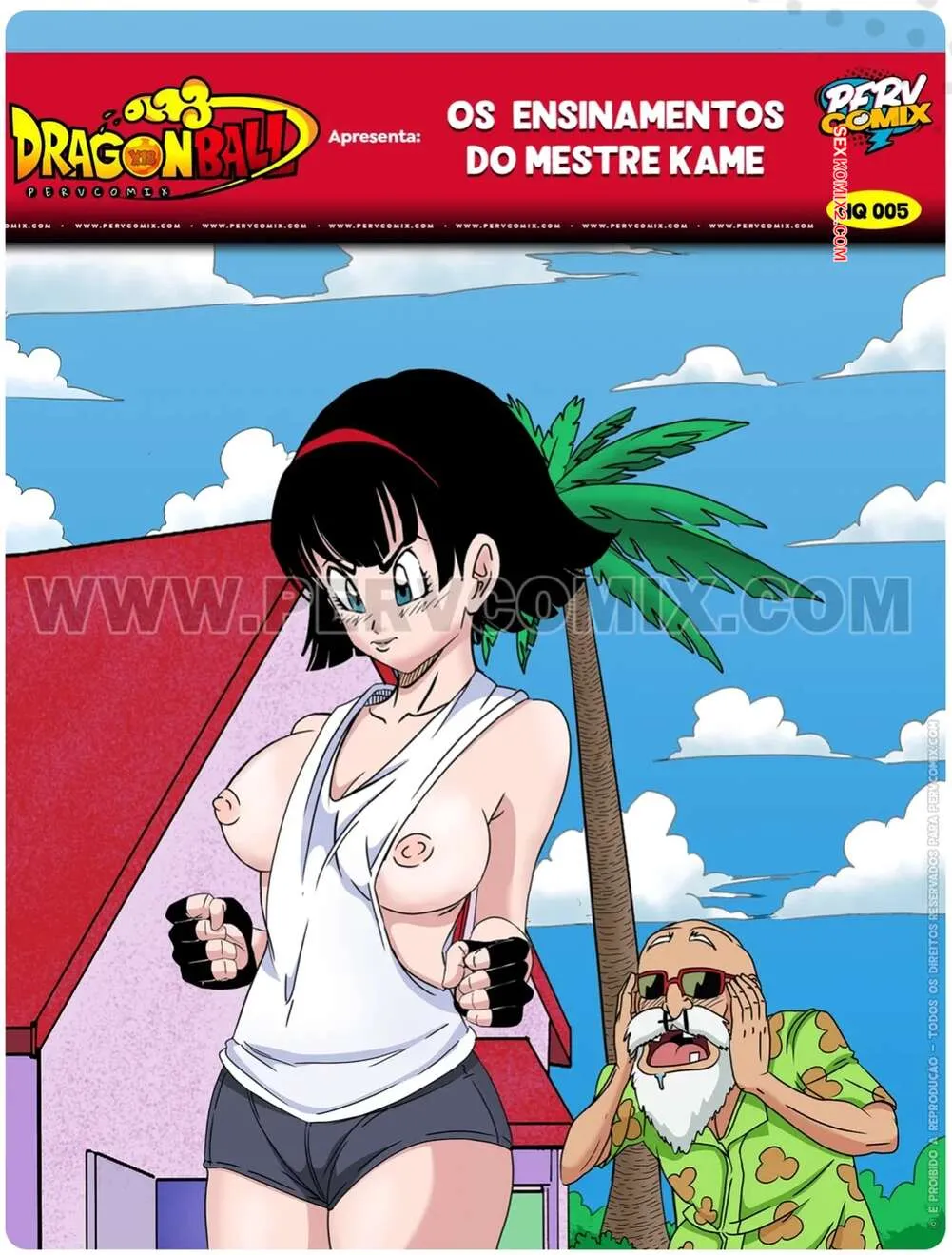 Comic Porno de Dragon Ball X. Parte 5. PervComix (#1)