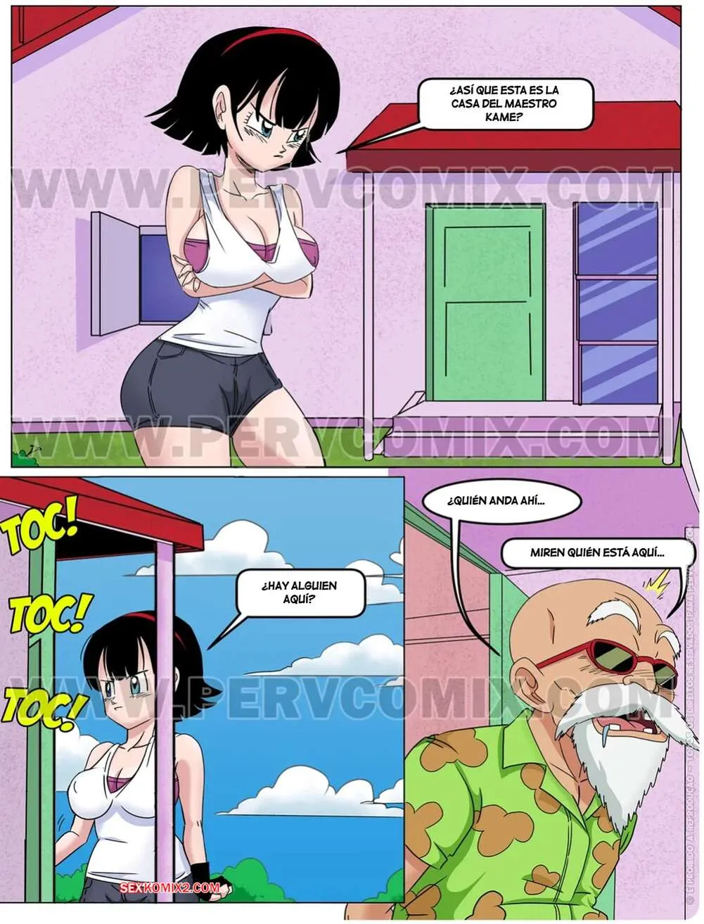 Comic Porno Dragon Ball X. Parte 5. PervComix (#2)