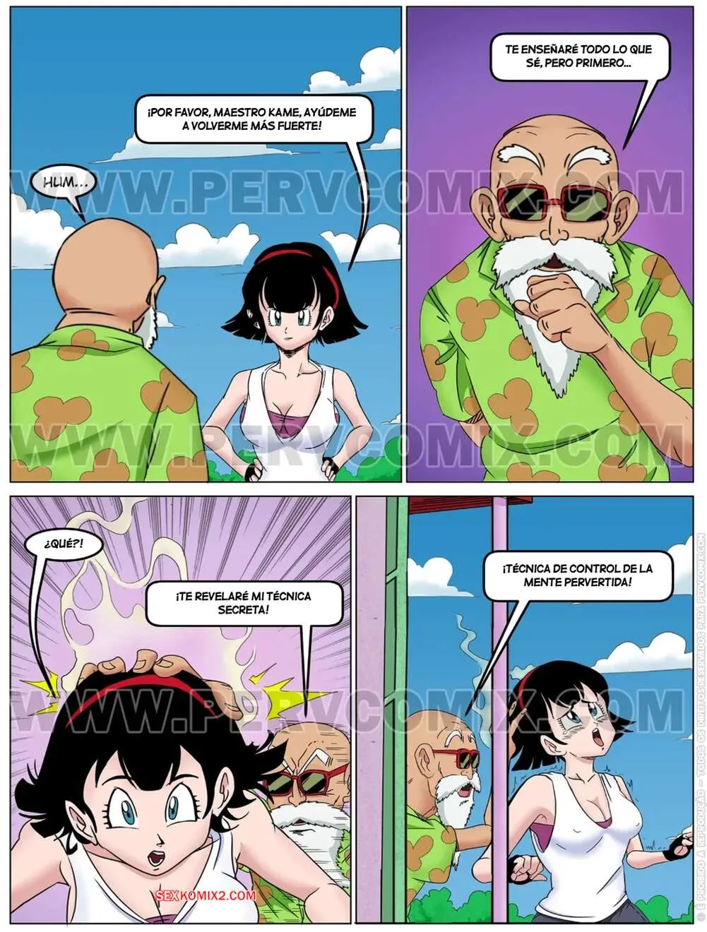 Comic Porno Dragon Ball X. Parte 5. PervComix (#4)