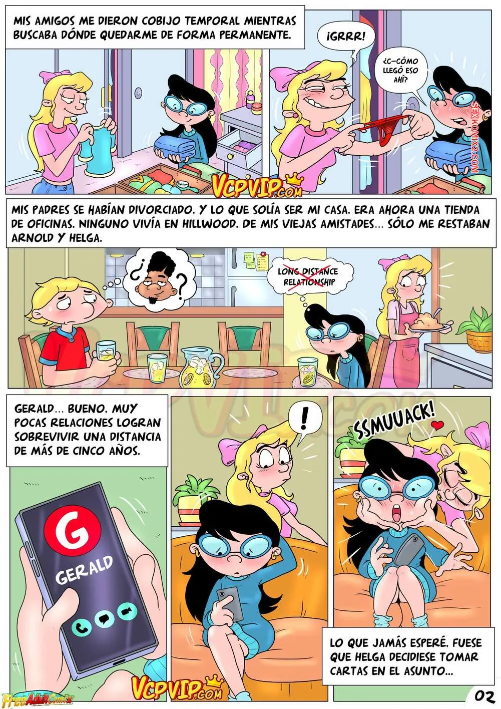Comic Porno Hey Arnold. Tentaciones. Macergo (#3)