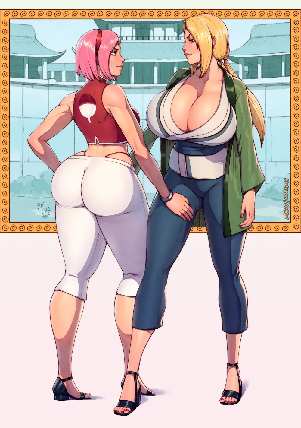 Comic Porno Futaruto 2.5 Tsunade’s Sexual Sparring - CriKai (#2)