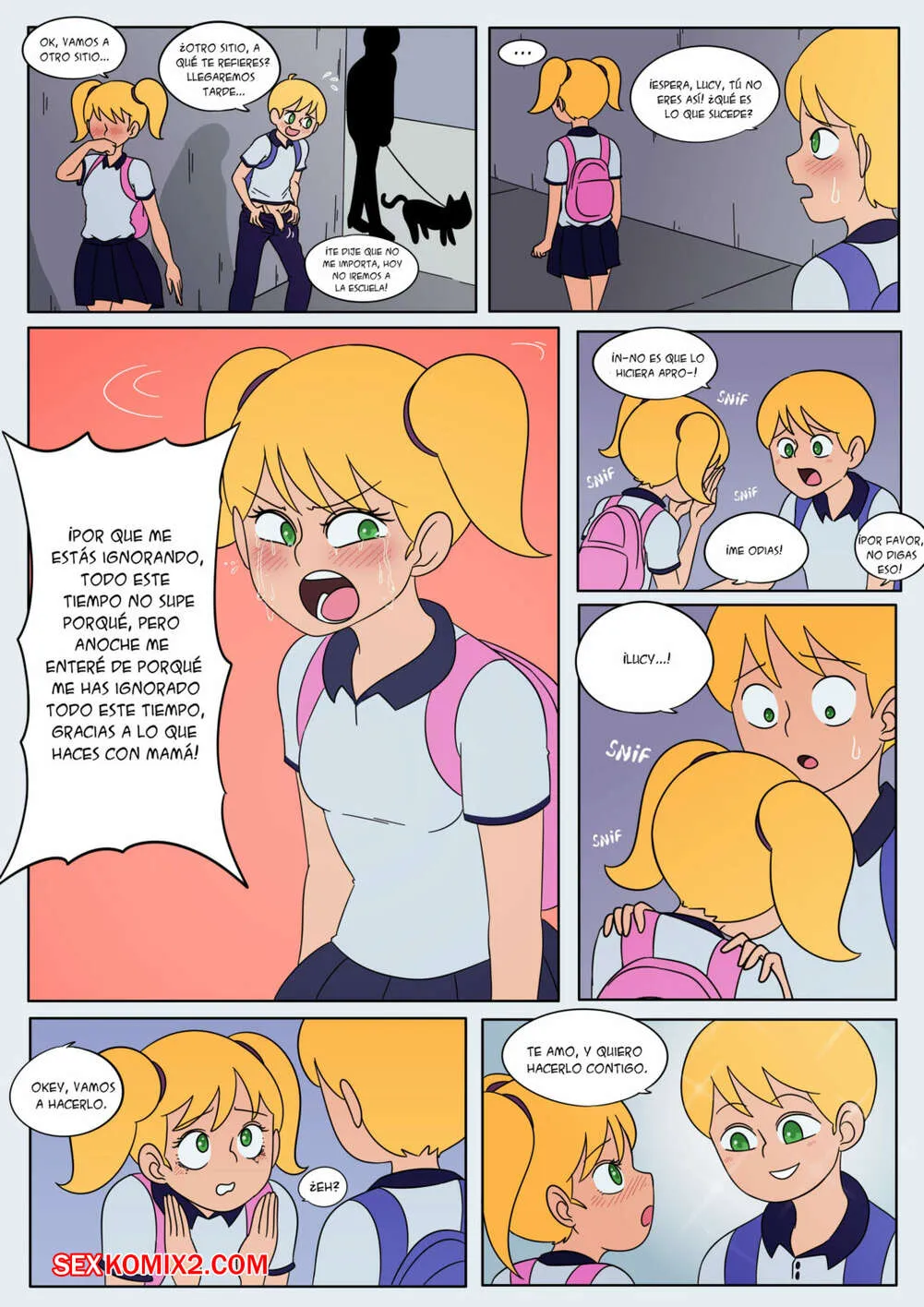 Comic Porno FAMILY SECRET Comic. Fufan. (#6)