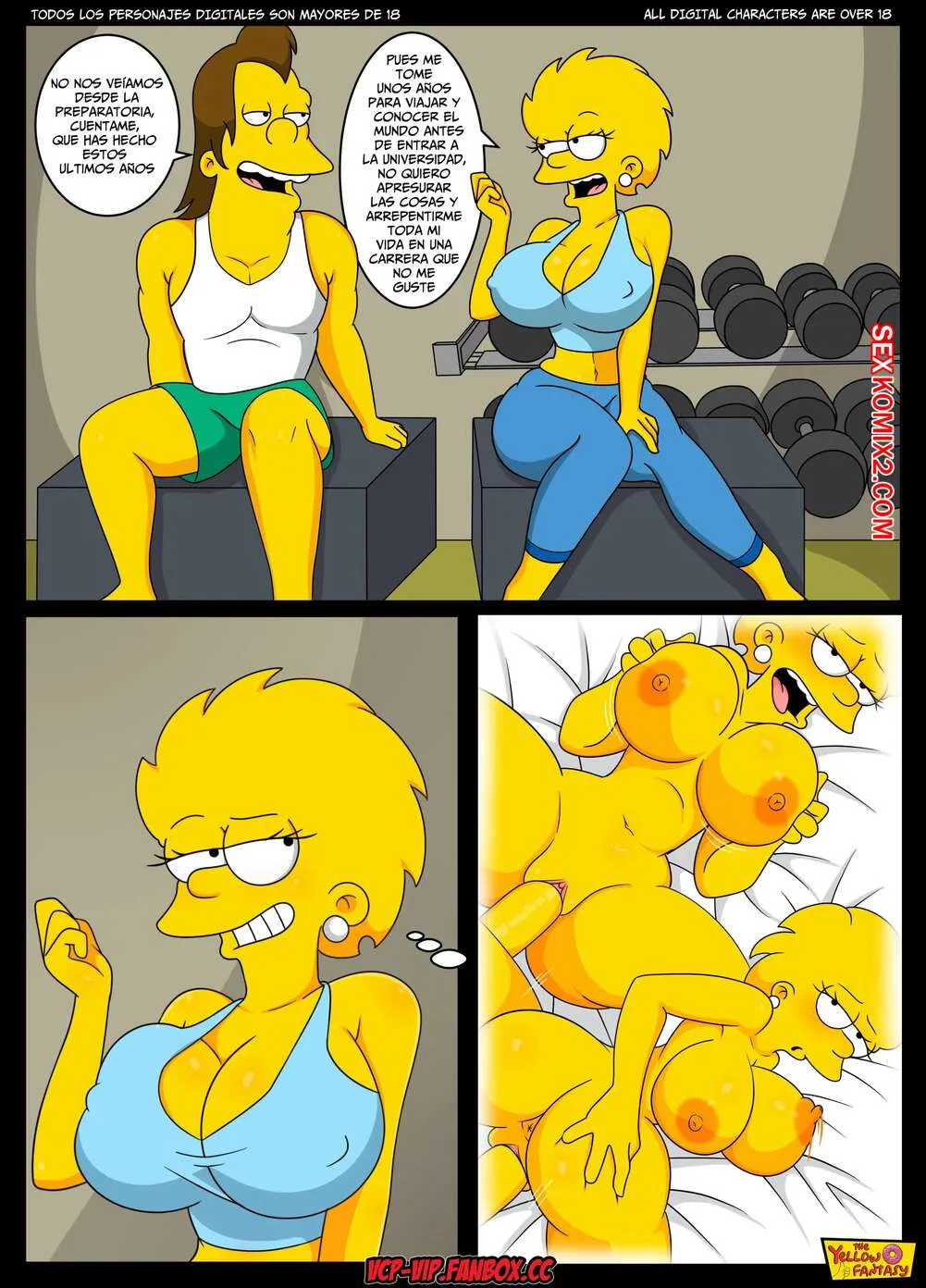 Comic Porno The Yellow Fantasy. La Tutora De Nelson. Croc (#3)