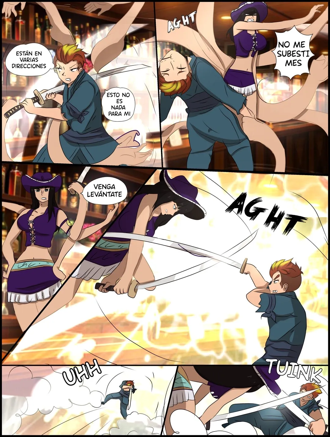 Comic Porno Cazarrecompensas O Amante - Ducki (#6)