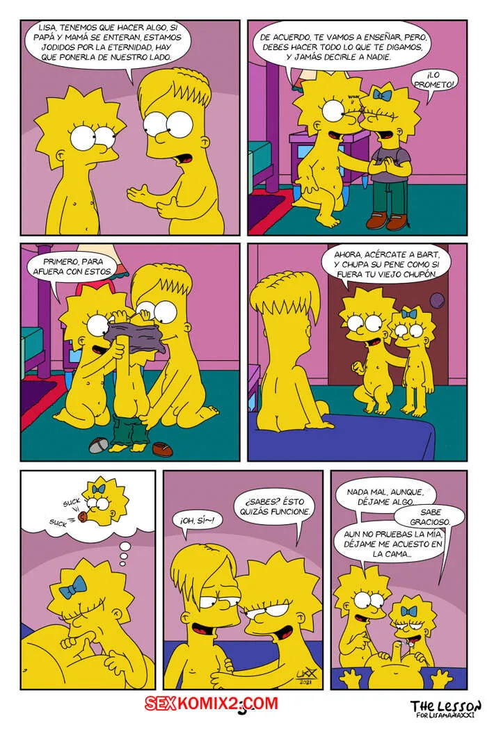 Comic Porno The LESSON. LM21. (#5)