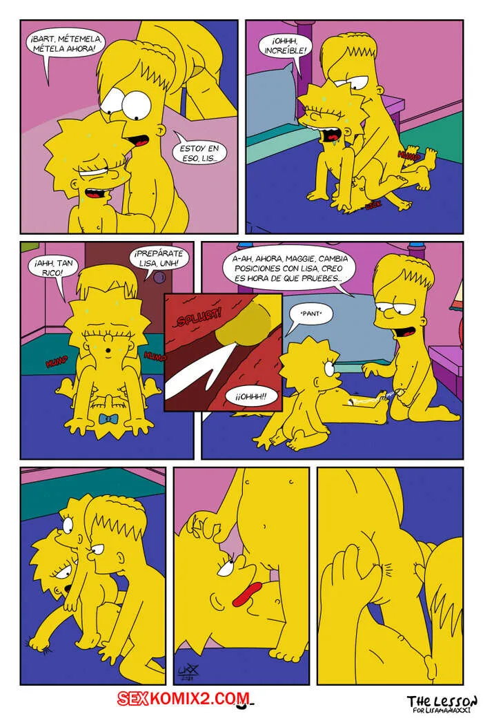 Comic Porno The LESSON. LM21. (#7)