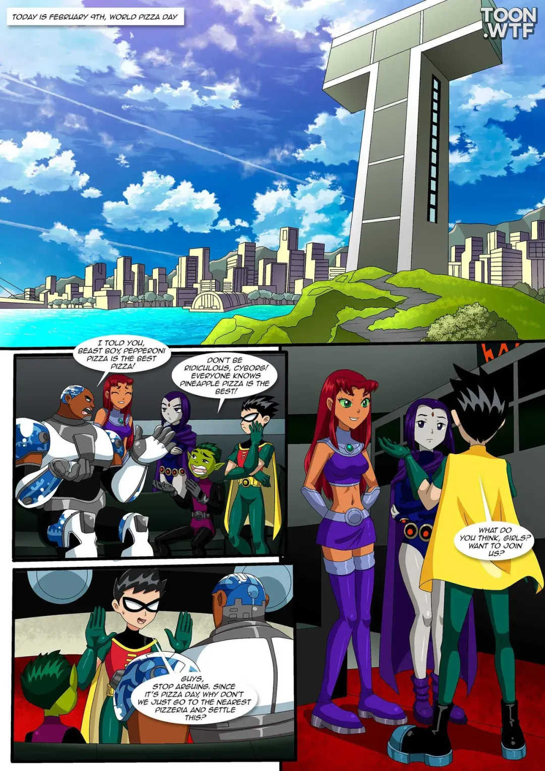 Comic Porno Between Shadows And Titans - PalComix (#2)