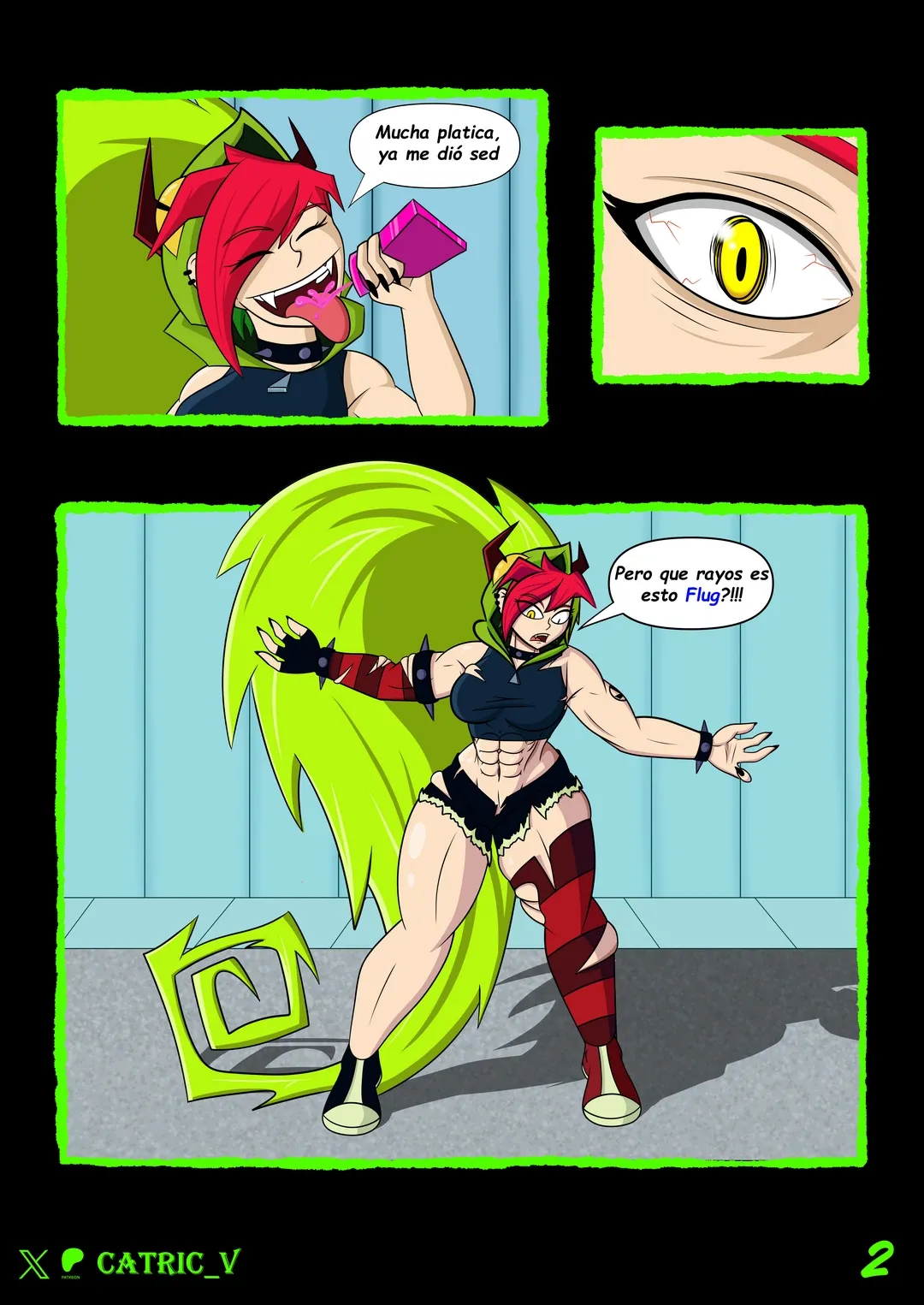 Comic Porno Demencia Fuera De Control - Catric_V (#4)