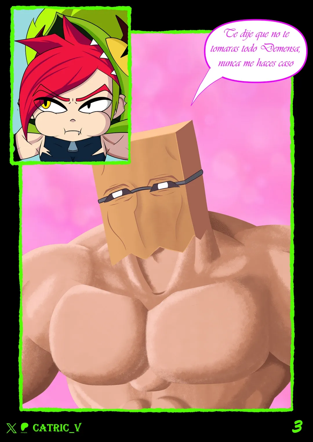 Comic Porno Demencia Fuera De Control - Catric_V (#5)