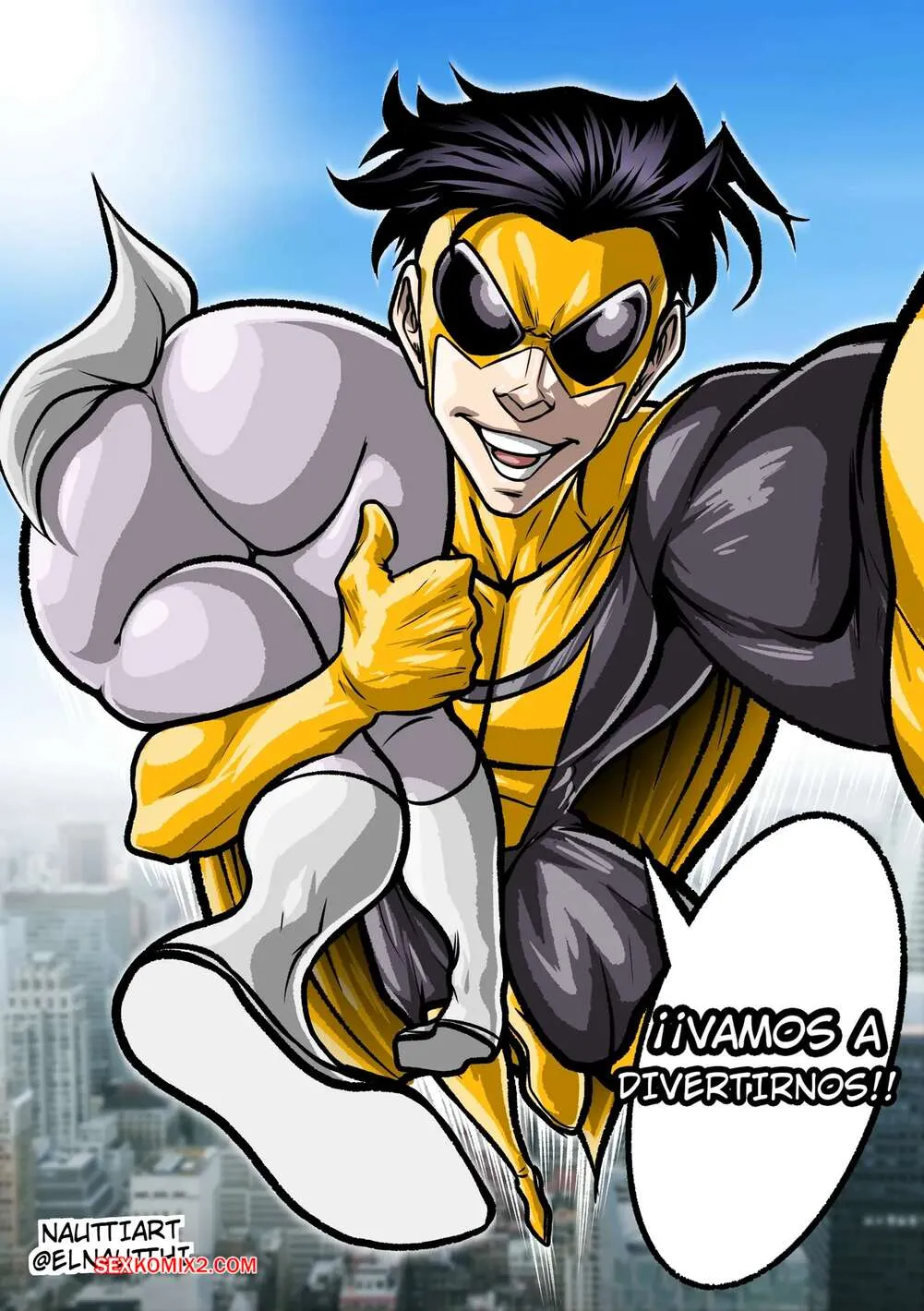 Comic Porno Fucking The Viltrumita. Invincible. NauttiArt. (#6)