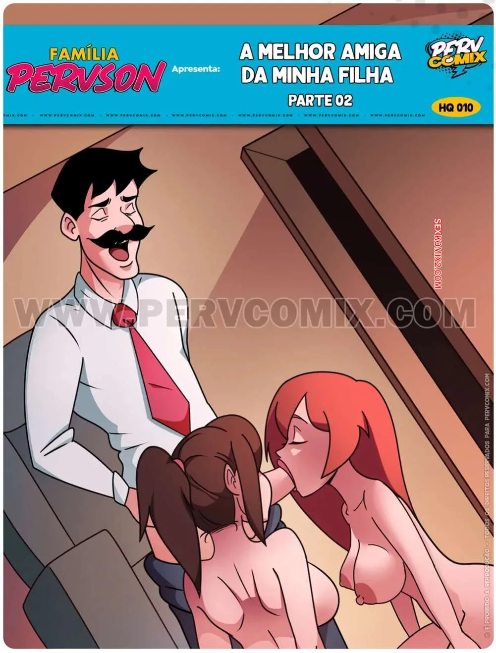 Comic Porno de Familia Pervson. Parte 10. PervComix (#1)
