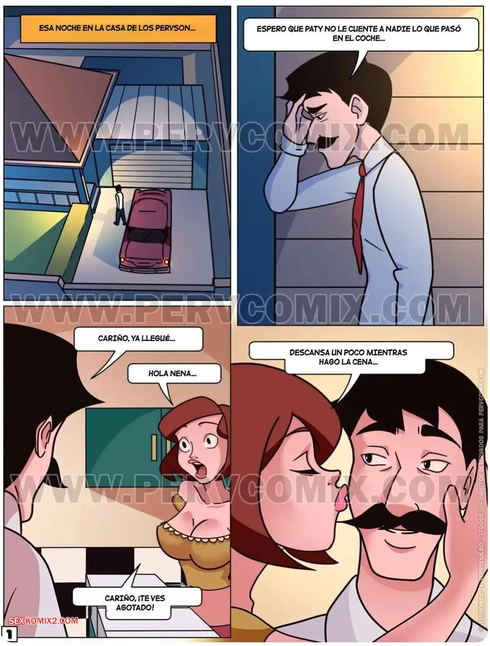 Comic Porno Familia Pervson. Parte 10. PervComix (#2)