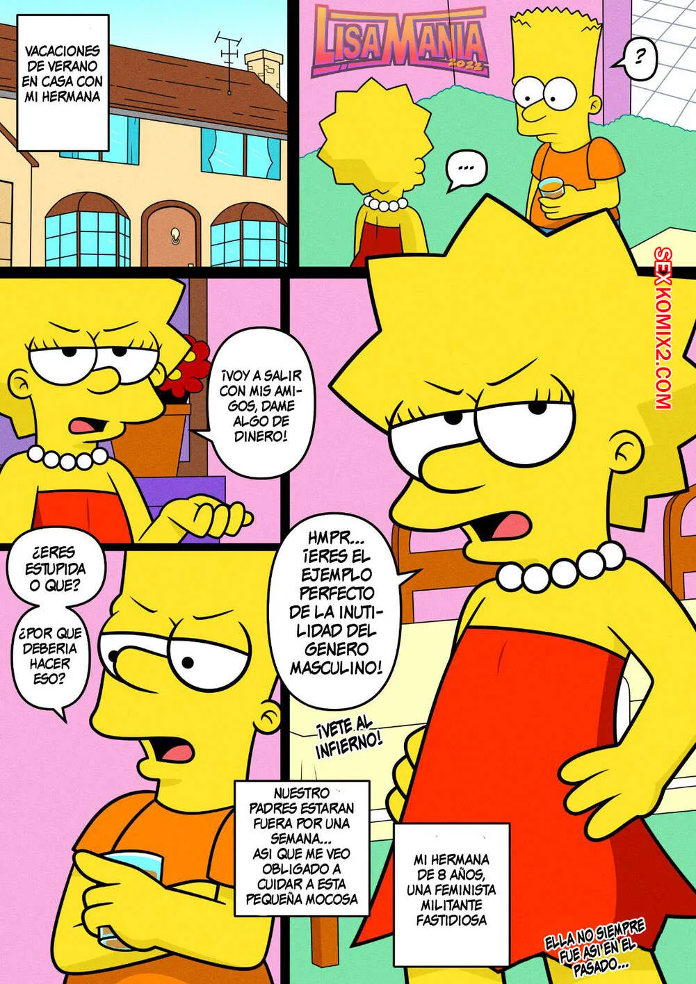 Comic Porno de No Necesito El FEMINISMO Porque AMO El PENE De Mi HERMANO Mayor. Xierra099. (#1)