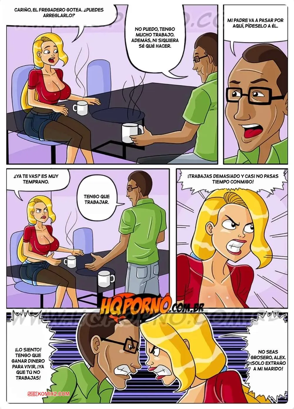 Comic Porno Sogro Comedor. Parte 1. HQPorno (#2)