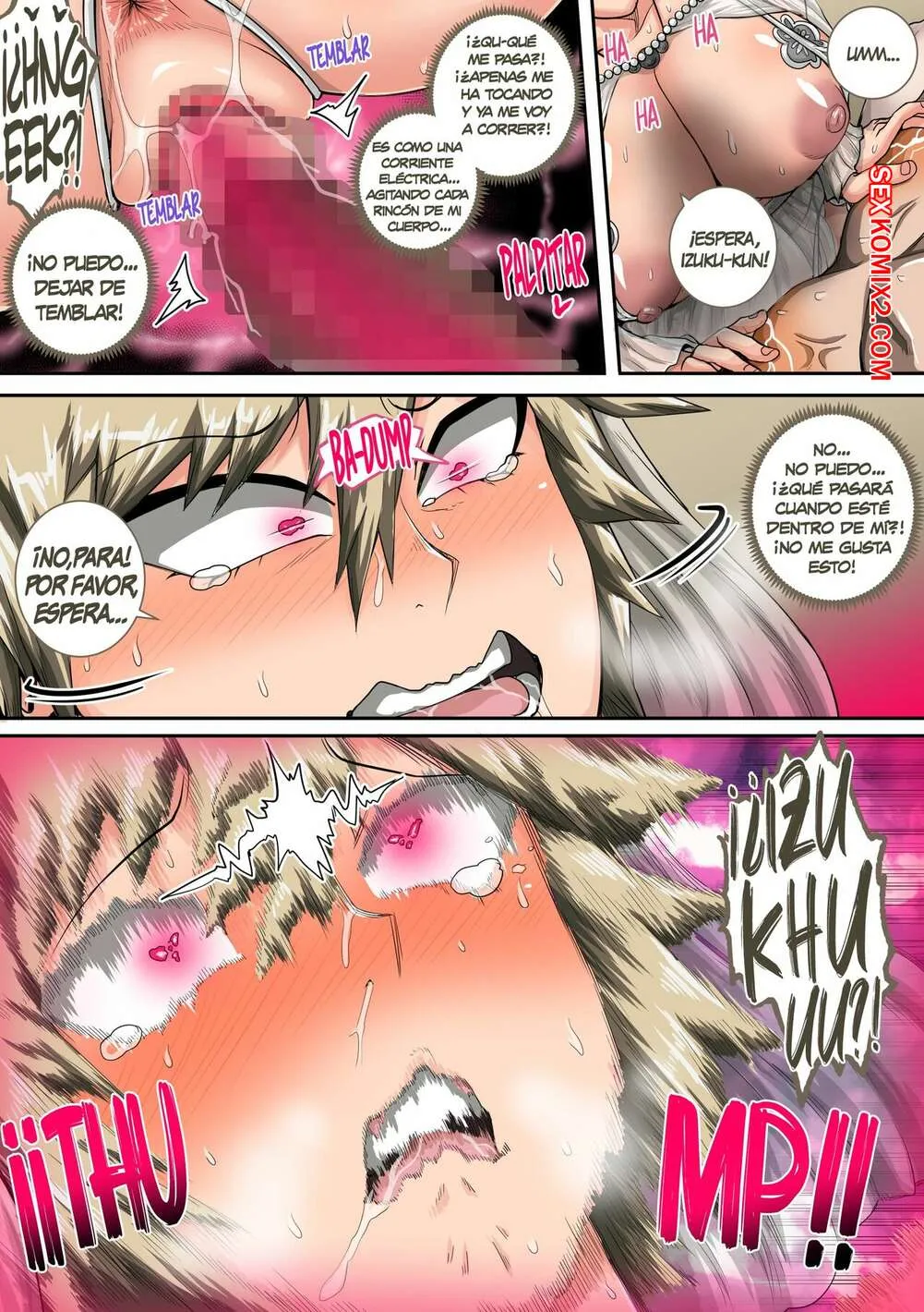 Comic Porno de VACACIONES De Verano Con La MADRE De BAKUGOU. Parte 4. Juna Juna Juice. (#18)