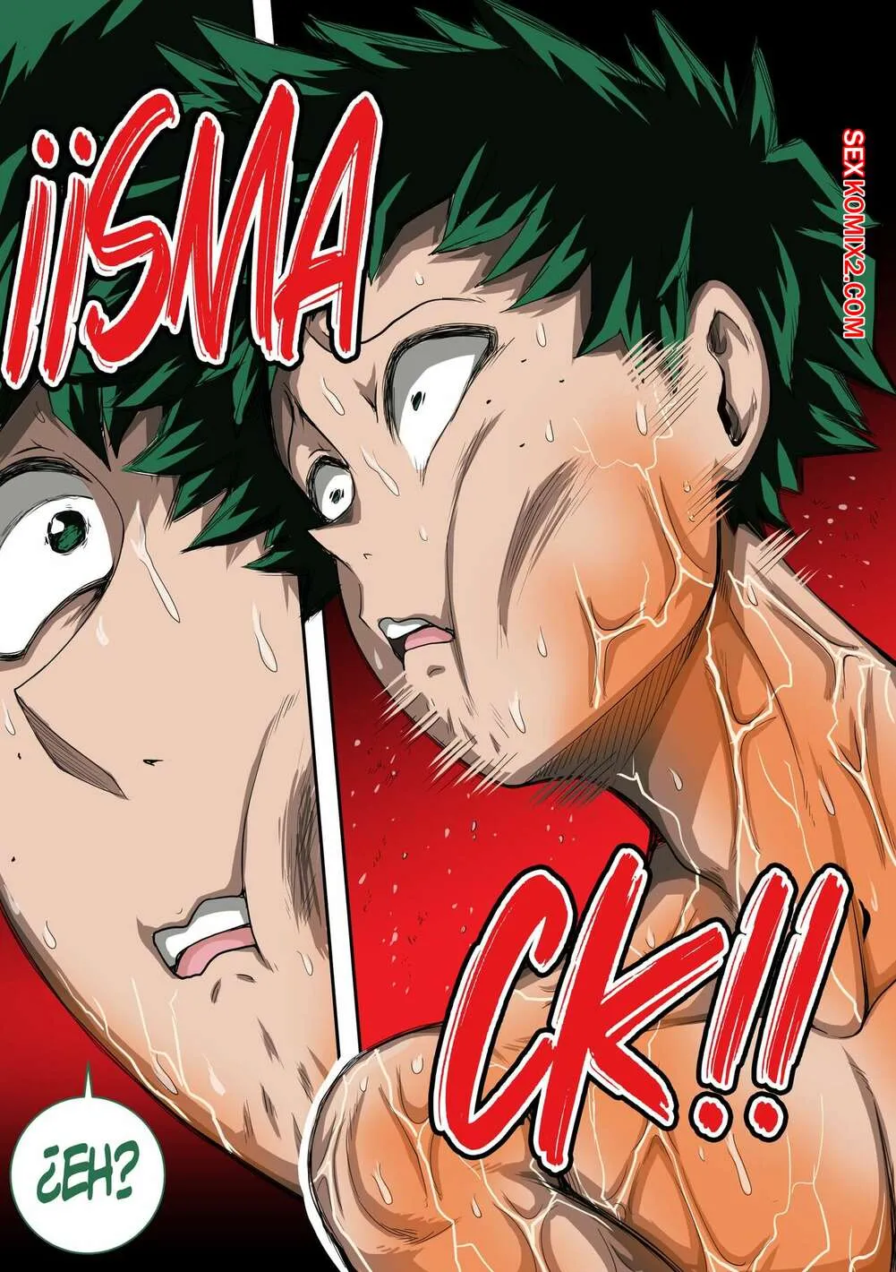 Comic Porno de VACACIONES De Verano Con La MADRE De BAKUGOU. Parte 4. Juna Juna Juice. (#53)