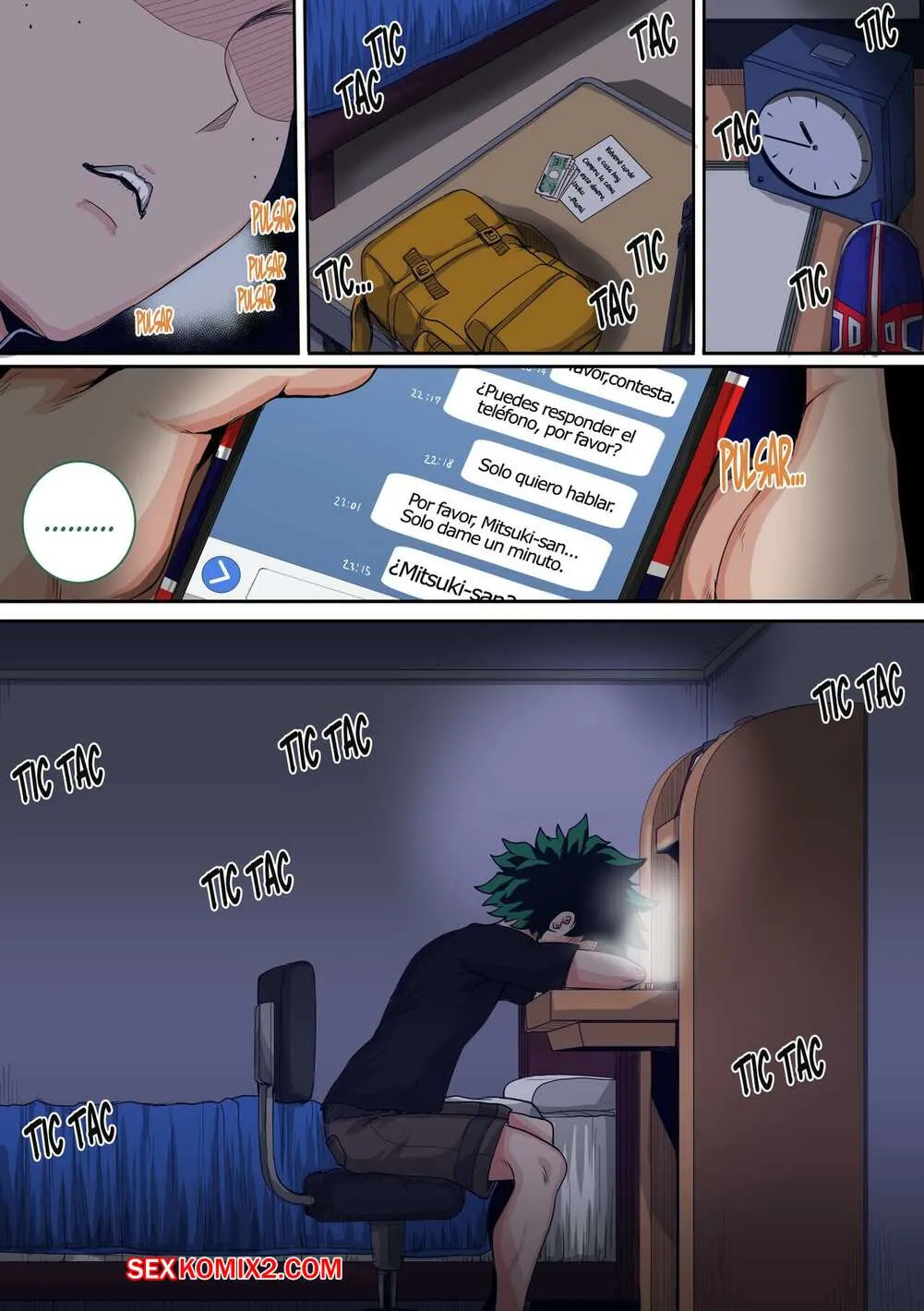 Comic Porno de VACACIONES De Verano Con La MADRE De BAKUGOU. Parte 4. Juna Juna Juice. (#61)