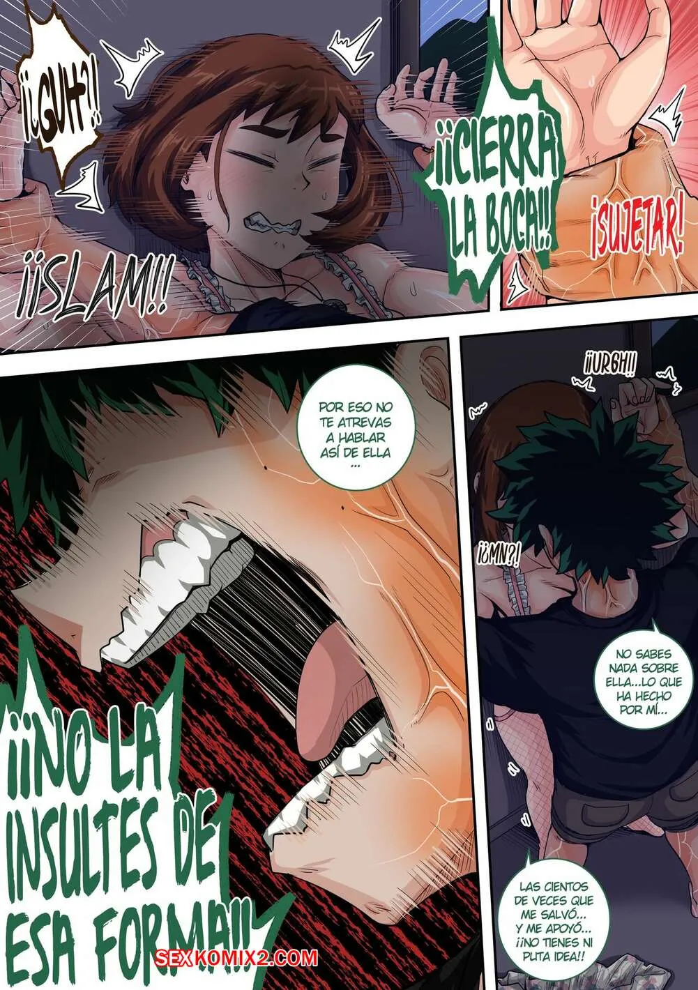 Comic Porno de VACACIONES De Verano Con La MADRE De BAKUGOU. Parte 4. Juna Juna Juice. (#70)