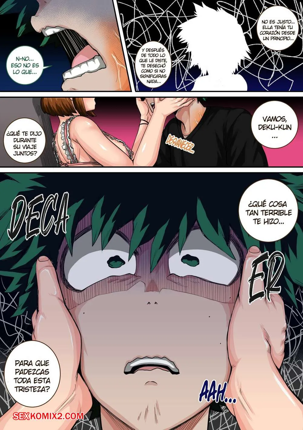Comic Porno de VACACIONES De Verano Con La MADRE De BAKUGOU. Parte 4. Juna Juna Juice. (#72)