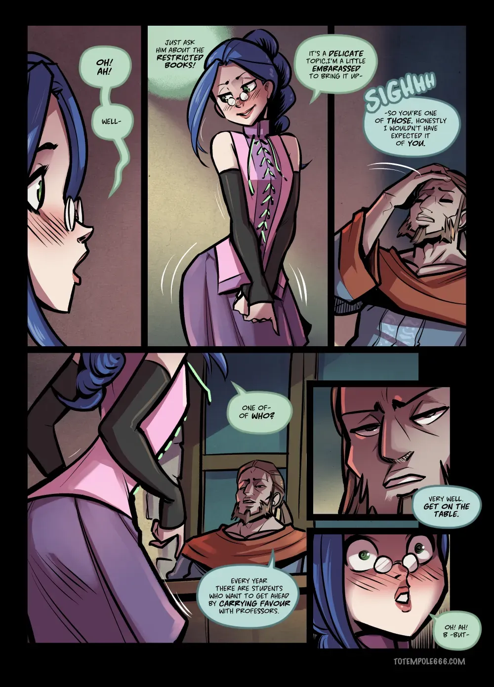 Comic Porno de The Cummoner 30 - Easy A (#11)