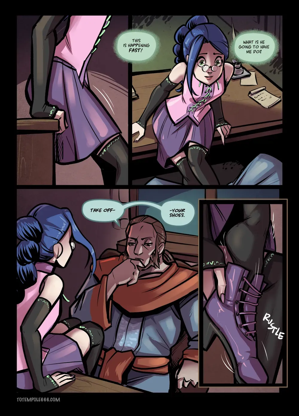Comic Porno de The Cummoner 30 - Easy A (#12)